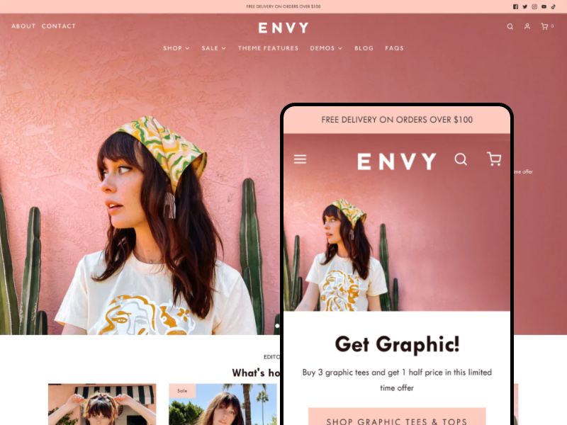 Shopify官方主题-Envy-包包、服装、化妆品、饰品